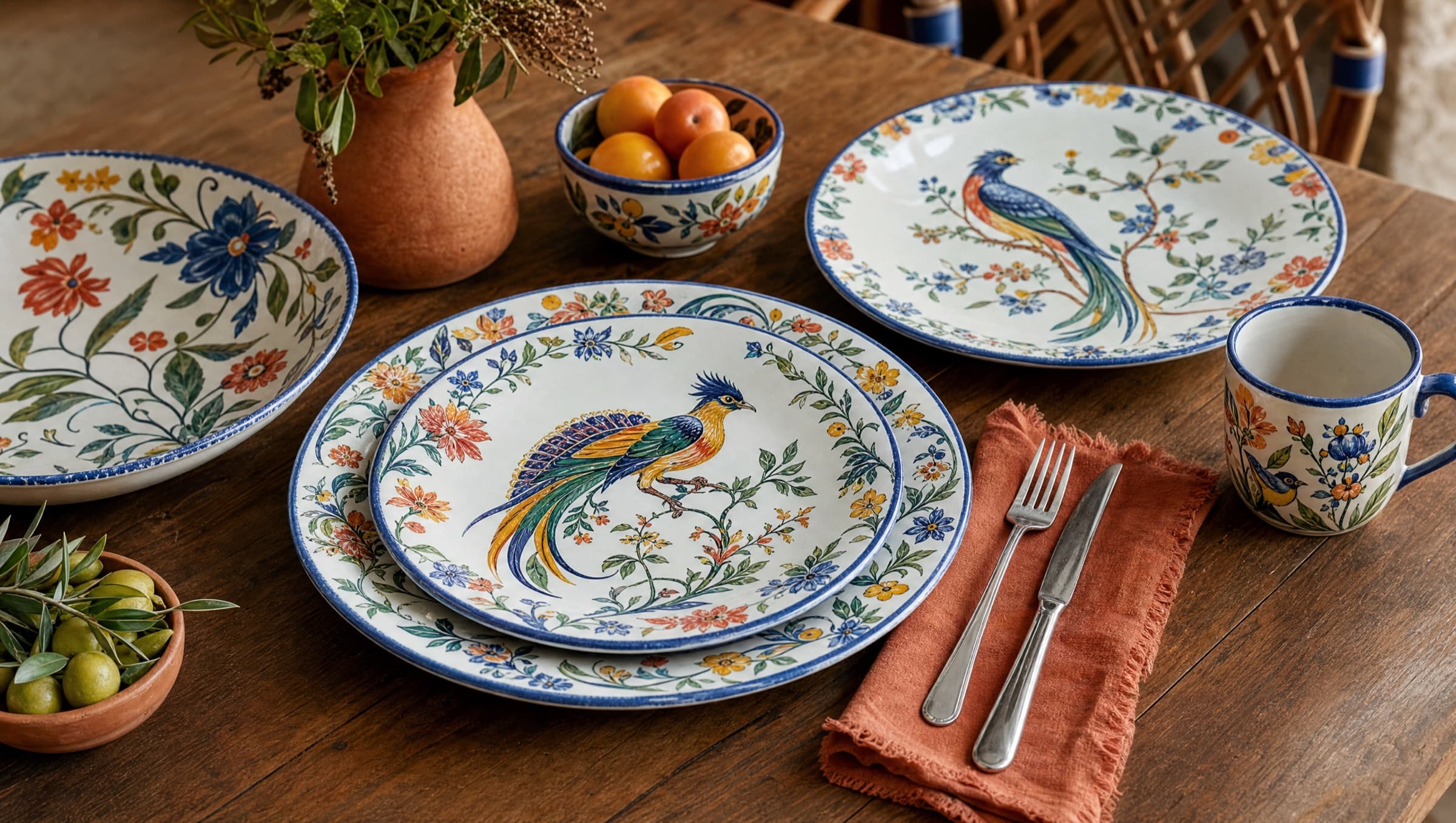 Gien tableware