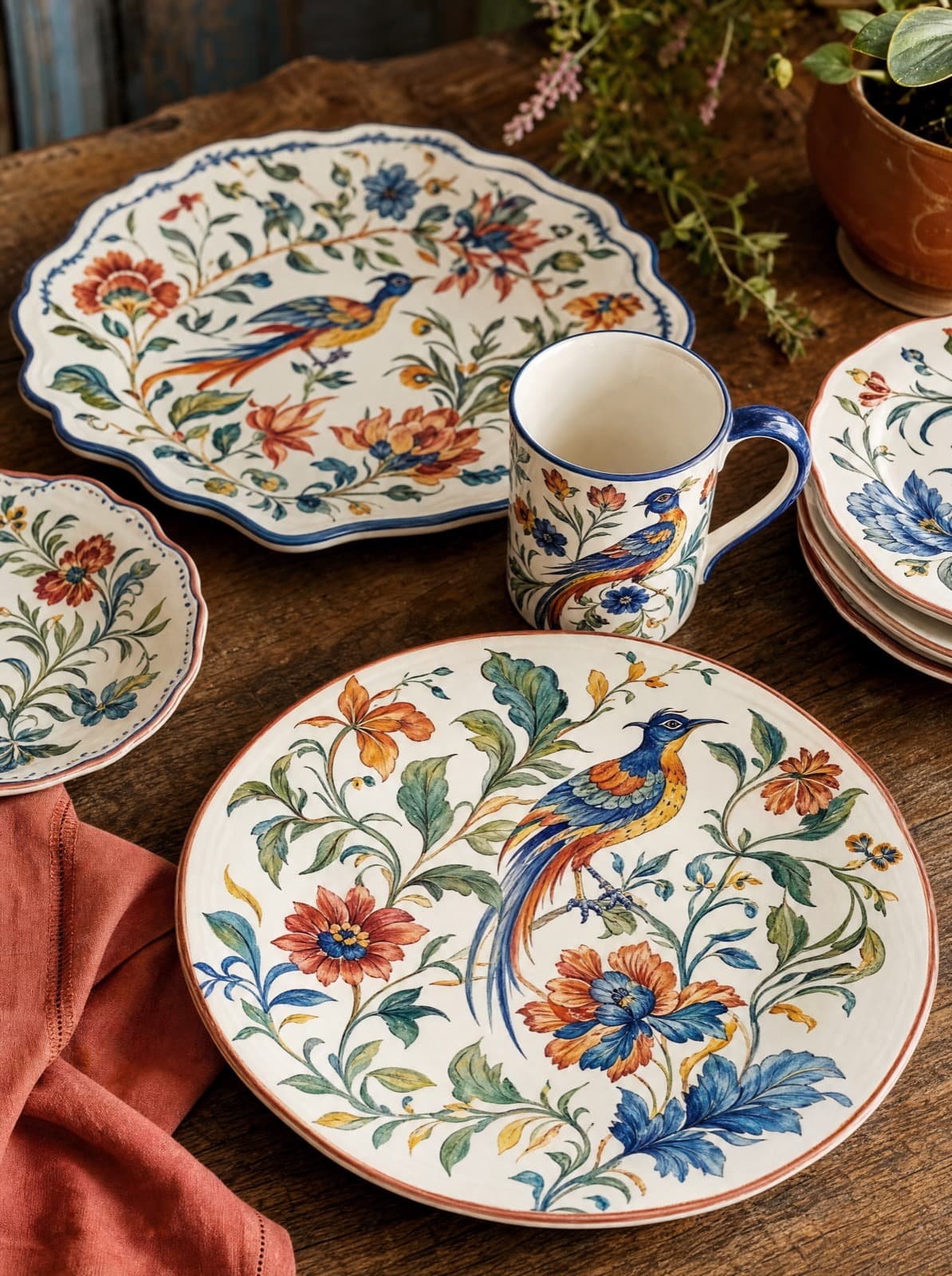 Gien tableware