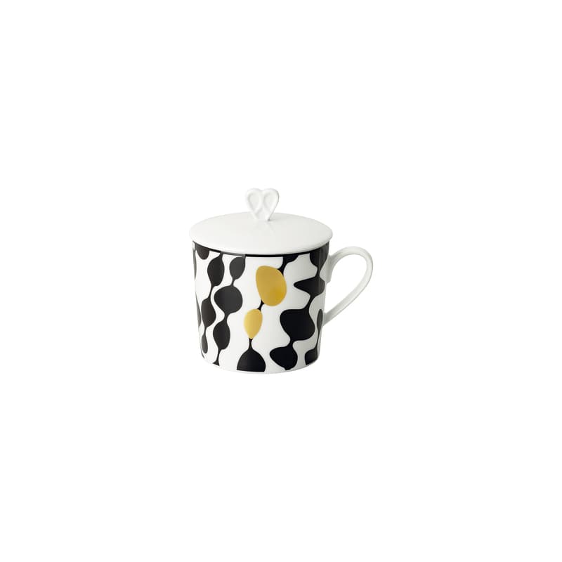 Mug w.handle and lid