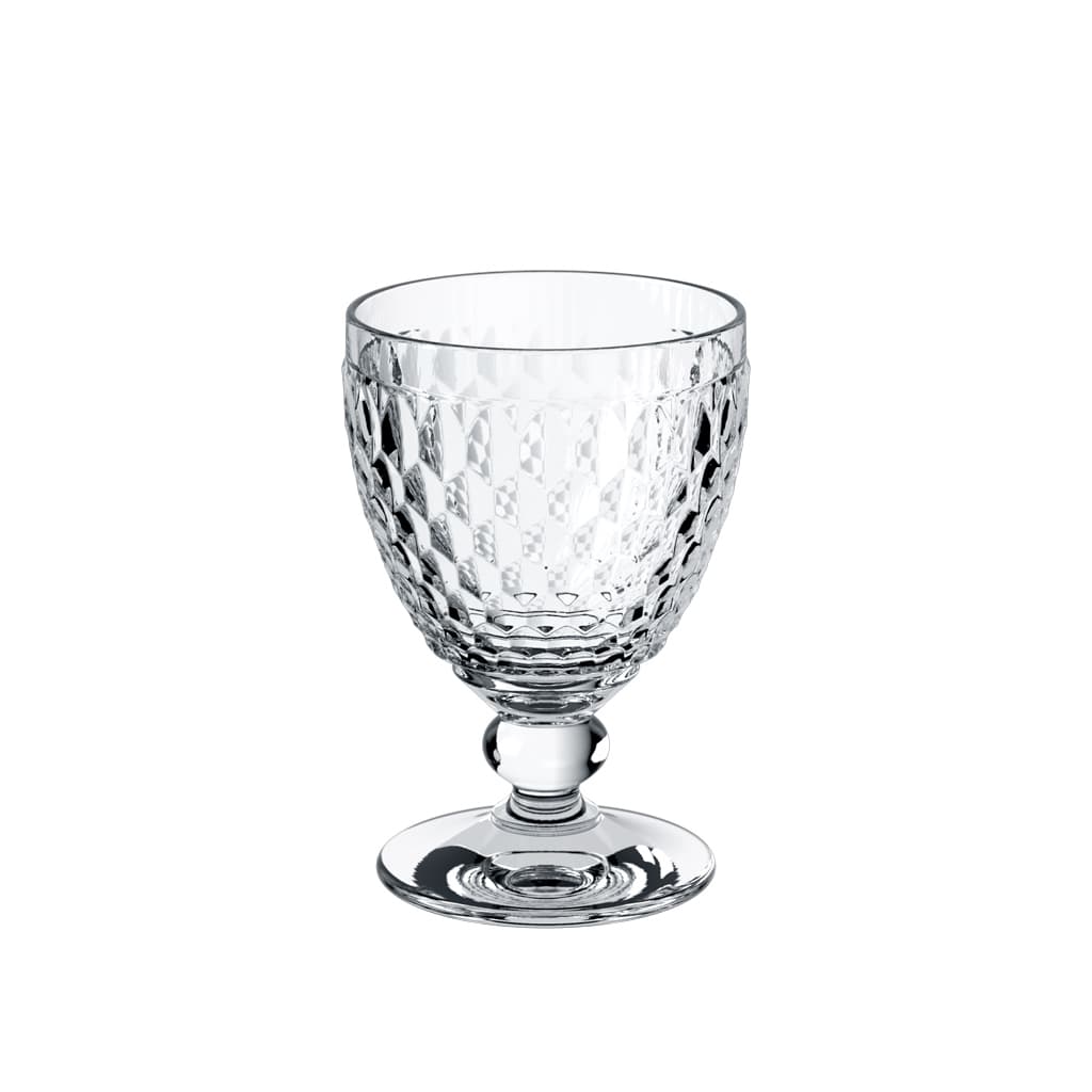 Red wine glass