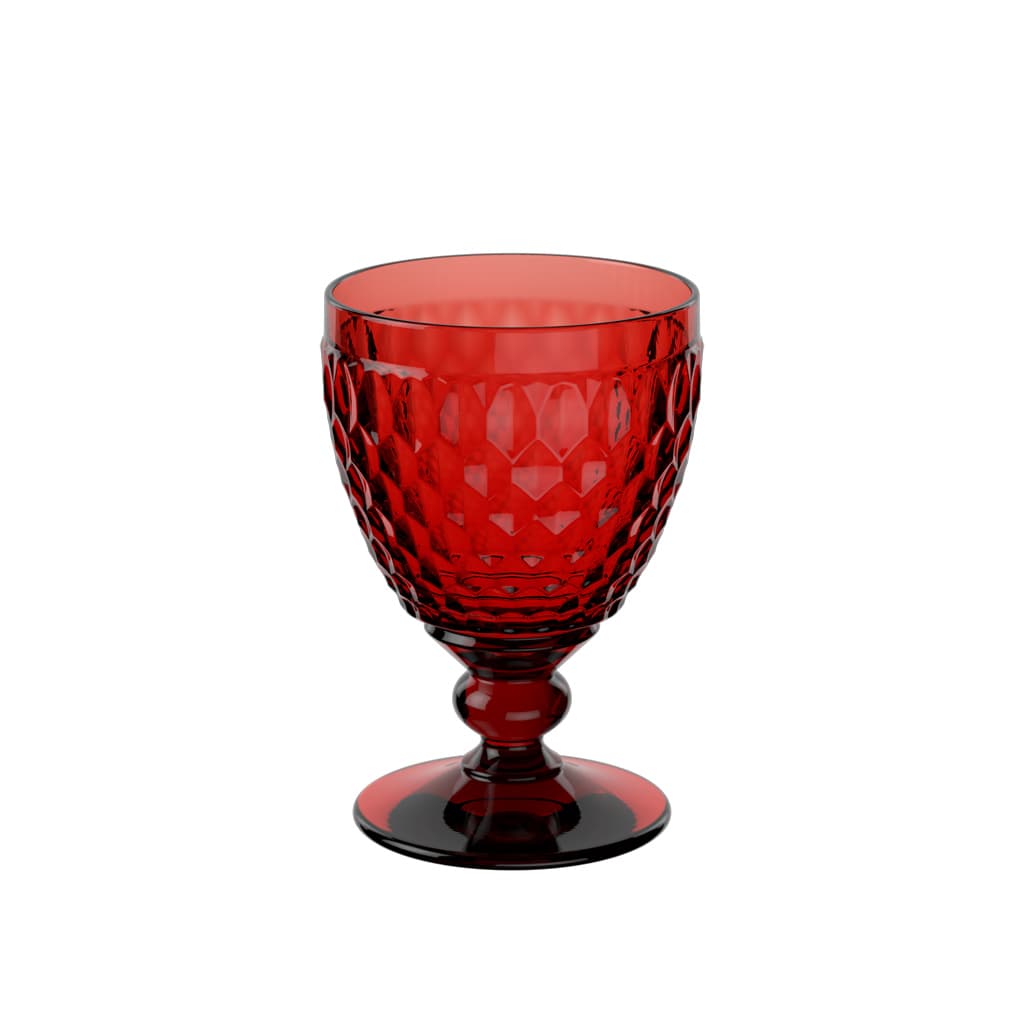 Red wine glass red