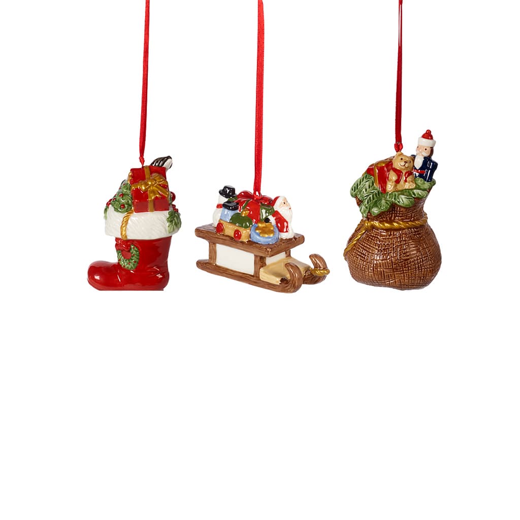 Ornam. cadeaus, s.3-piece