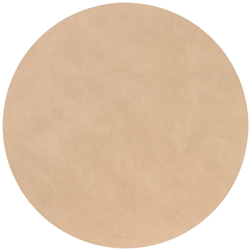 Placemat round Sand