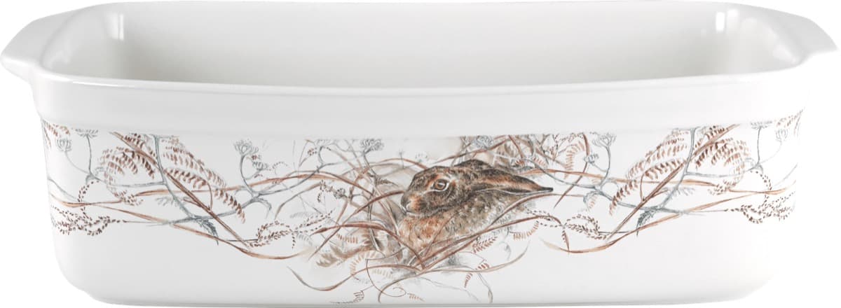 Oblong Serving Tray Stag